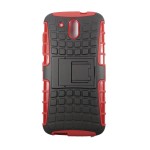 Funda Protector TPU Mixto HTC 526 Rojo / Negro  c/pie (15004454) by www.tiendakimerex.com